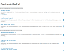 Tablet Screenshot of caminomadrid.blogspot.com