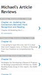 Mobile Screenshot of michaelsarticlereviews.blogspot.com