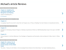 Tablet Screenshot of michaelsarticlereviews.blogspot.com