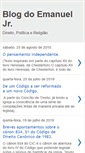 Mobile Screenshot of blogdoemanueljr.blogspot.com