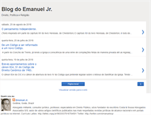 Tablet Screenshot of blogdoemanueljr.blogspot.com