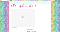 Desktop Screenshot of fantagecontests.blogspot.com