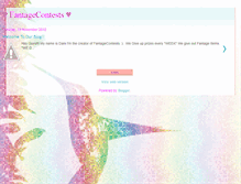 Tablet Screenshot of fantagecontests.blogspot.com
