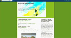 Desktop Screenshot of fishtacomagazine.blogspot.com