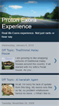 Mobile Screenshot of exora-experience.blogspot.com