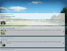 Tablet Screenshot of exora-experience.blogspot.com