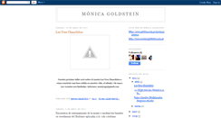 Desktop Screenshot of monicagoldstein.blogspot.com