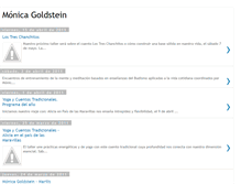 Tablet Screenshot of monicagoldstein.blogspot.com