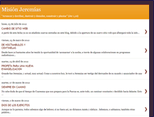 Tablet Screenshot of misionjeremias.blogspot.com