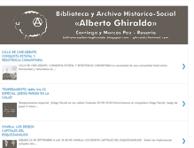 Tablet Screenshot of bibliotecaalbertoghiraldo.blogspot.com