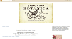 Desktop Screenshot of emporiumbotanica.blogspot.com