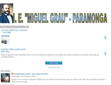 Tablet Screenshot of colegiomiguelgrau.blogspot.com