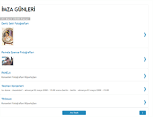 Tablet Screenshot of imzagunleri.blogspot.com