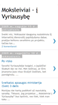 Mobile Screenshot of moksleiviaivyriausybeje.blogspot.com