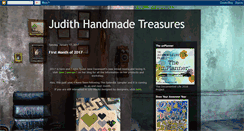 Desktop Screenshot of judithhandmadetreasures.blogspot.com