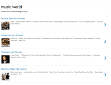 Tablet Screenshot of mp3streams.blogspot.com