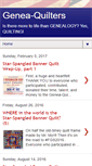 Mobile Screenshot of genea-quilters.blogspot.com