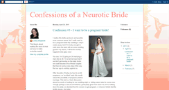 Desktop Screenshot of neuroticbrideconfessions.blogspot.com