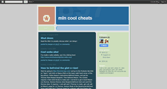 Desktop Screenshot of mlncoolcheats.blogspot.com