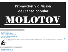 Tablet Screenshot of molotovcantopopular.blogspot.com