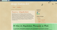 Desktop Screenshot of diogomatosdcv.blogspot.com