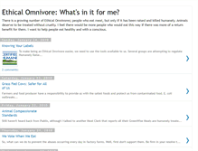 Tablet Screenshot of ethicalomnivore4me.blogspot.com