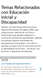 Mobile Screenshot of ale-eduinicial-discapacidad.blogspot.com