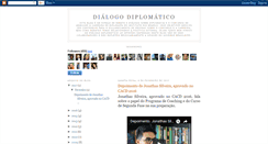 Desktop Screenshot of dialogodiplomatico.blogspot.com