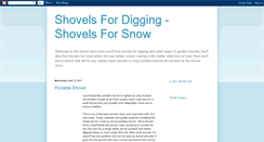 Desktop Screenshot of buy-a-snow-shovel.blogspot.com