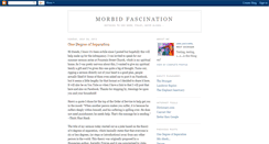 Desktop Screenshot of morbid-fascination.blogspot.com
