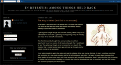 Desktop Screenshot of in-retentis.blogspot.com