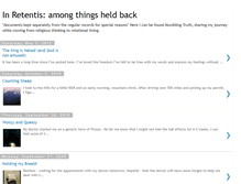 Tablet Screenshot of in-retentis.blogspot.com