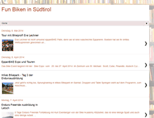 Tablet Screenshot of funbikekarten.blogspot.com