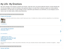 Tablet Screenshot of mylife-myemotions.blogspot.com