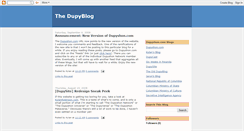 Desktop Screenshot of dupyblog.blogspot.com