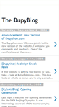 Mobile Screenshot of dupyblog.blogspot.com