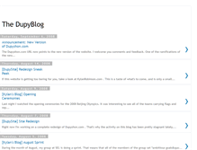 Tablet Screenshot of dupyblog.blogspot.com