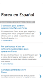 Mobile Screenshot of forex-en-espanol.blogspot.com