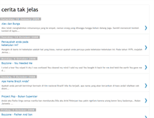 Tablet Screenshot of ceritatakjelas.blogspot.com