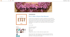 Desktop Screenshot of how-to-make-jewelry.blogspot.com