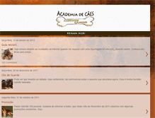 Tablet Screenshot of instinto-canino.blogspot.com