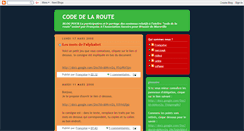Desktop Screenshot of codelaroute.blogspot.com