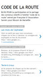Mobile Screenshot of codelaroute.blogspot.com