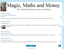 Tablet Screenshot of magic-maths-money.blogspot.com