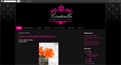 Desktop Screenshot of cinderellaevents.blogspot.com