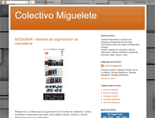 Tablet Screenshot of colectivomiguelete.blogspot.com