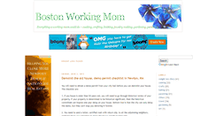 Desktop Screenshot of bostonworkingmom.blogspot.com