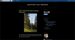 Desktop Screenshot of anothergaybroker.blogspot.com