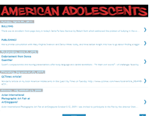 Tablet Screenshot of americanadolescents.blogspot.com