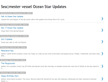 Tablet Screenshot of oceanstarupdates.blogspot.com